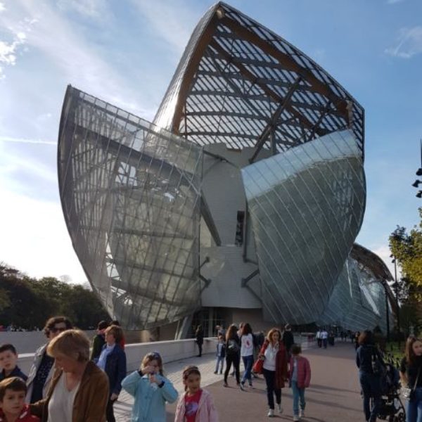 En visite à la Fondation Louis Vuitton