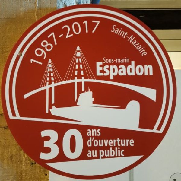 A bord du sous-marin "L'Espadon" à Saint-Nazaire